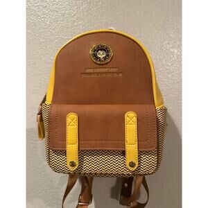 NWOT Disney Pixar Loungefly Coco Gold Medallion Minimal Mini Backpack - BoxLunch